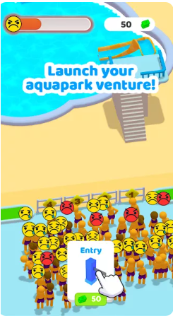 疯狂水乐园无限金币版无限钻石最新版(My Aquapark) 疯狂水乐园无限金币版无限钻石最新版(My Aquapark)