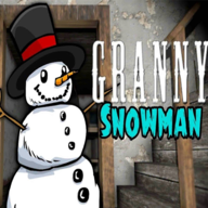Horror Snowman granny game(恐怖奶奶雪人材质包安卓美化版)
